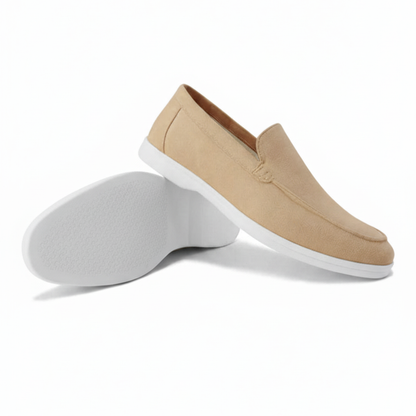 Suede Loafers Black